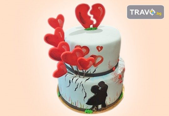 Смърфове, Миньони & Brawl stars! Голяма детска 3D торта 37 ПАРЧЕТА с фигурална ръчно изработена декорация от Сладкарница Джорджо Джани - Снимка 5