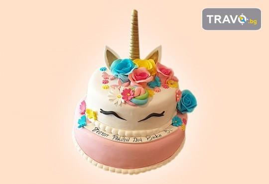 Смърфове, Миньони & Brawl stars! Голяма детска 3D торта 37 ПАРЧЕТА с фигурална ръчно изработена декорация от Сладкарница Джорджо Джани - Снимка 11