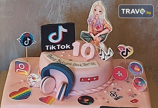 Смърфове, Миньони & Brawl stars! Голяма детска 3D торта 37 ПАРЧЕТА с фигурална ръчно изработена декорация от Сладкарница Джорджо Джани - Снимка 6