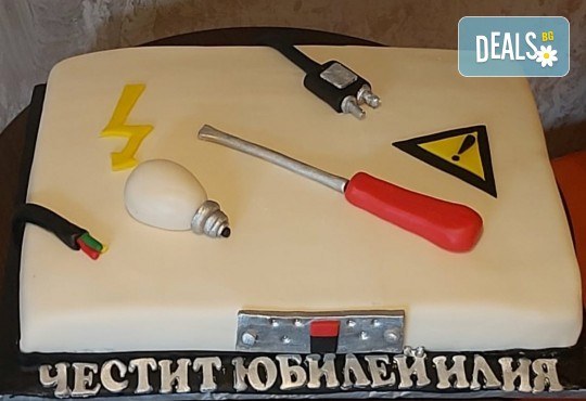 Бъди професионалист! Торта за професионалисти: вкусна торта за фризьори, IT специалисти, съдии, футболисти, режисьори, музиканти и други професии от Сладкарница Джорджо Джани - Снимка 8