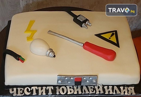Бъди професионалист! Торта за професионалисти: вкусна торта за фризьори, IT специалисти, съдии, футболисти, режисьори, музиканти и други професии от Сладкарница Джорджо Джани - Снимка 8