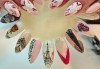Изграждане на ноктопластика с гел и маникюр с гел лак на Black Bottle, CND или Gelish в Art beauty studio S&D, в центъра на София - thumb 12