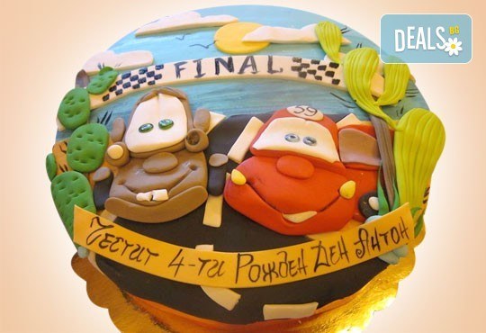 За най-малките! Детска торта с Мечо Пух, Смърфовете, Спондж Боб и други герои от Сладкарница Джорджо Джани - Снимка 51