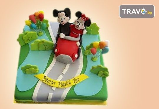 За най-малките! Детска торта с Мечо Пух, Смърфовете, Спондж Боб и други герои от Сладкарница Джорджо Джани - Снимка 72