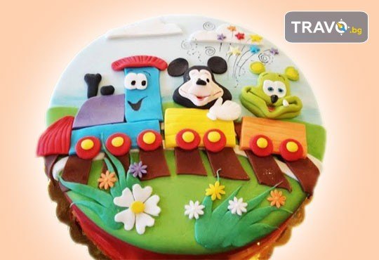 За най-малките! Детска торта с Мечо Пух, Смърфовете, Спондж Боб и други герои от Сладкарница Джорджо Джани - Снимка 46