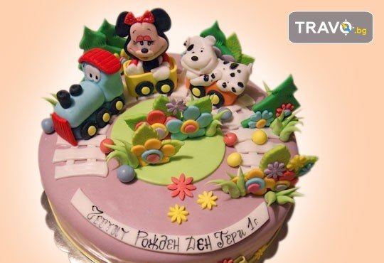 За най-малките! Детска торта с Мечо Пух, Смърфовете, Спондж Боб и други герои от Сладкарница Джорджо Джани - Снимка 69