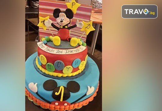 За най-малките! Детска торта с Мечо Пух, Смърфовете, Спондж Боб и други герои от Сладкарница Джорджо Джани - Снимка 33
