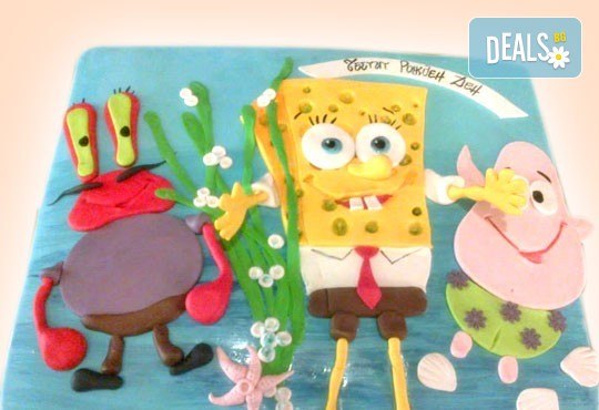 За най-малките! Детска торта с Мечо Пух, Смърфовете, Спондж Боб и други герои от Сладкарница Джорджо Джани - Снимка 64