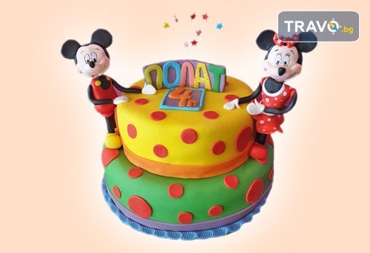 За най-малките! Детска торта с Мечо Пух, Смърфовете, Спондж Боб и други герои от Сладкарница Джорджо Джани - Снимка 29