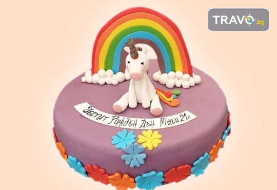 За най-малките! Детска торта с Мечо Пух, Смърфовете, Спондж Боб и други герои от Сладкарница Джорджо Джани - Снимка 34