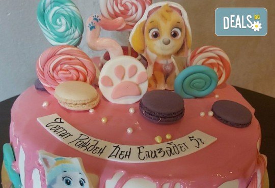 За най-малките! Детска торта с Мечо Пух, Смърфовете, Спондж Боб и други герои от Сладкарница Джорджо Джани - Снимка 2