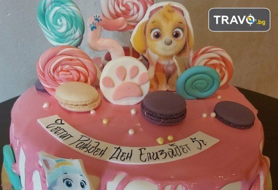 За най-малките! Детска торта с Мечо Пух, Смърфовете, Спондж Боб и други герои от Сладкарница Джорджо Джани - Снимка 2