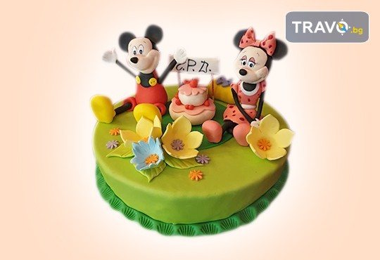 За най-малките! Детска торта с Мечо Пух, Смърфовете, Спондж Боб и други герои от Сладкарница Джорджо Джани - Снимка 97