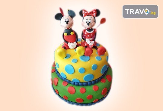 За най-малките! Детска торта с Мечо Пух, Смърфовете, Спондж Боб и други герои от Сладкарница Джорджо Джани - Снимка 98