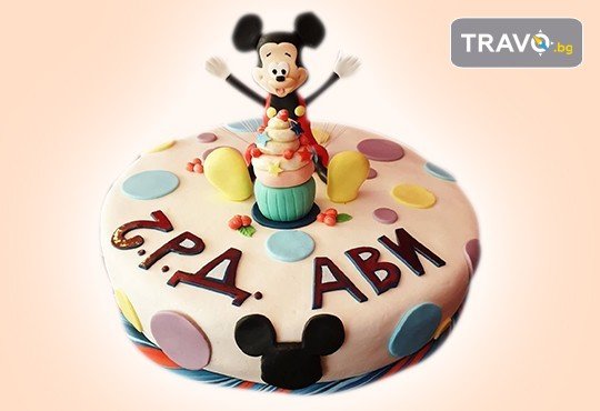 За най-малките! Детска торта с Мечо Пух, Смърфовете, Спондж Боб и други герои от Сладкарница Джорджо Джани - Снимка 99