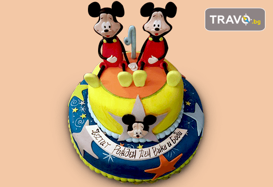 За най-малките! Детска торта с Мечо Пух, Смърфовете, Спондж Боб и други герои от Сладкарница Джорджо Джани - Снимка 32