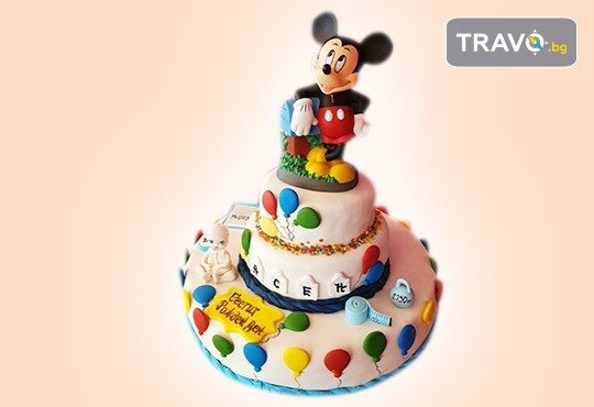 За най-малките! Детска торта с Мечо Пух, Смърфовете, Спондж Боб и други герои от Сладкарница Джорджо Джани - Снимка 100