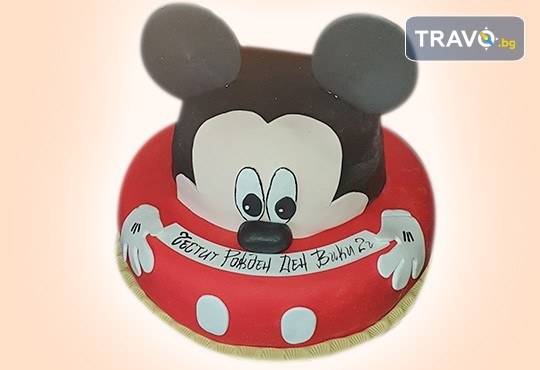 За най-малките! Детска торта с Мечо Пух, Смърфовете, Спондж Боб и други герои от Сладкарница Джорджо Джани - Снимка 27