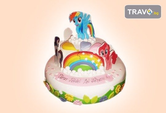 За най-малките! Детска торта с Мечо Пух, Смърфовете, Спондж Боб и други герои от Сладкарница Джорджо Джани - Снимка 24