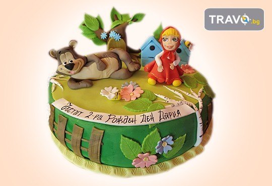 За най-малките! Детска торта с Мечо Пух, Смърфовете, Спондж Боб и други герои от Сладкарница Джорджо Джани - Снимка 74