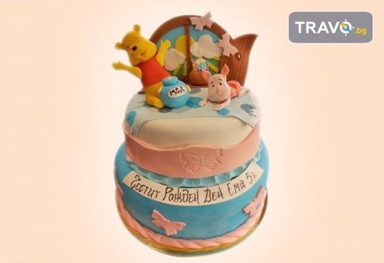 За най-малките! Детска торта с Мечо Пух, Смърфовете, Спондж Боб и други герои от Сладкарница Джорджо Джани - Снимка 59