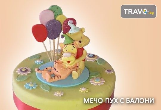 За най-малките! Детска торта с Мечо Пух, Смърфовете, Спондж Боб и други герои от Сладкарница Джорджо Джани - Снимка 66