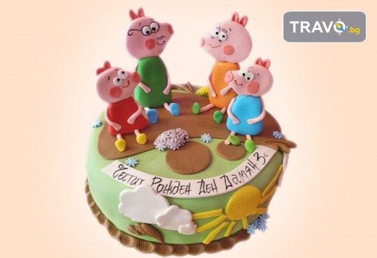 За най-малките! Детска торта с Мечо Пух, Смърфовете, Спондж Боб и други герои от Сладкарница Джорджо Джани - Снимка 18