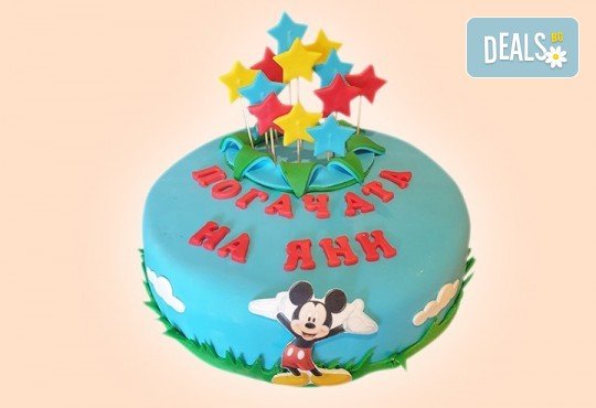 За най-малките! Детска торта с Мечо Пух, Смърфовете, Спондж Боб и други герои от Сладкарница Джорджо Джани - Снимка 12