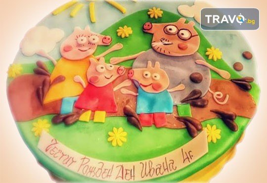 За най-малките! Детска торта с Мечо Пух, Смърфовете, Спондж Боб и други герои от Сладкарница Джорджо Джани - Снимка 79