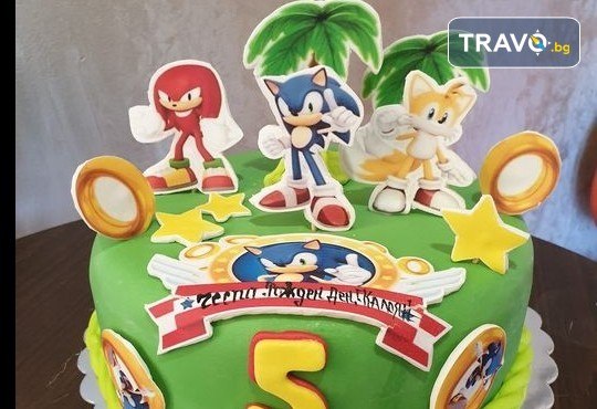 За най-малките! Детска торта с Мечо Пух, Смърфовете, Спондж Боб и други герои от Сладкарница Джорджо Джани - Снимка 2