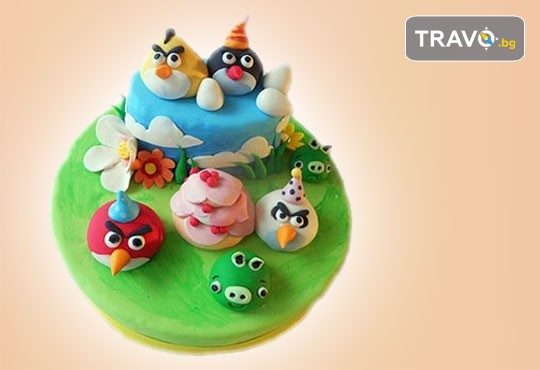 За най-малките! Детска торта с Мечо Пух, Смърфовете, Спондж Боб и други герои от Сладкарница Джорджо Джани - Снимка 61