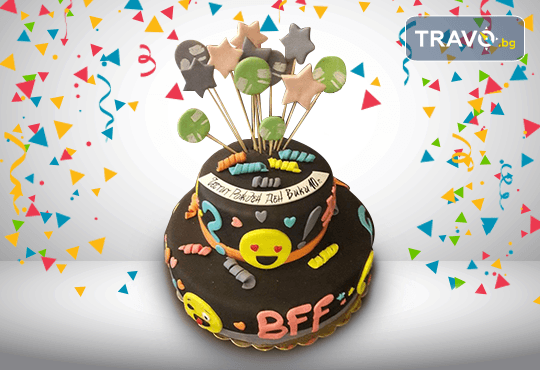 За най-малките! Детска торта с Мечо Пух, Смърфовете, Спондж Боб и други герои от Сладкарница Джорджо Джани - Снимка 47