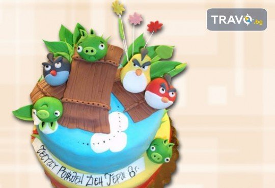 За най-малките! Детска торта с Мечо Пух, Смърфовете, Спондж Боб и други герои от Сладкарница Джорджо Джани - Снимка 81