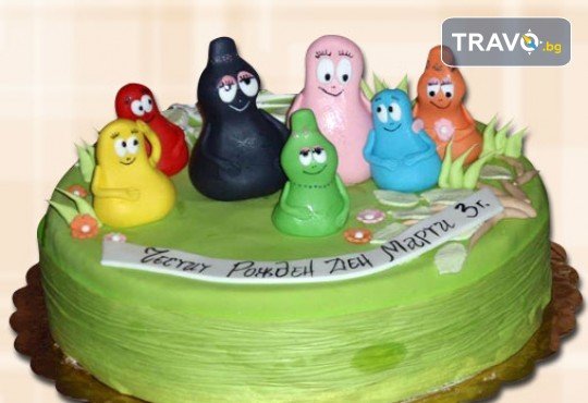 За най-малките! Детска торта с Мечо Пух, Смърфовете, Спондж Боб и други герои от Сладкарница Джорджо Джани - Снимка 82