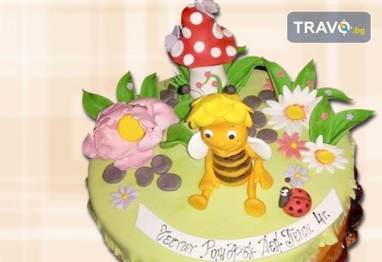 За най-малките! Детска торта с Мечо Пух, Смърфовете, Спондж Боб и други герои от Сладкарница Джорджо Джани - Снимка 55