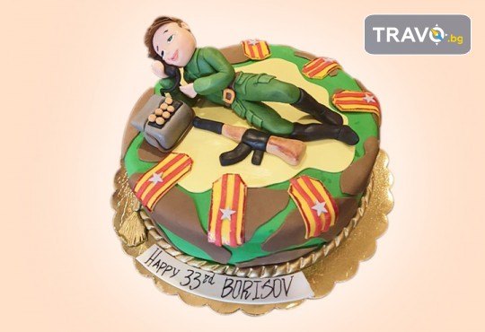 За любимия мъж! Торта за мъже с индивидуален дизайн и размери по избор от Сладкарница Джорджо Джани - Снимка 16