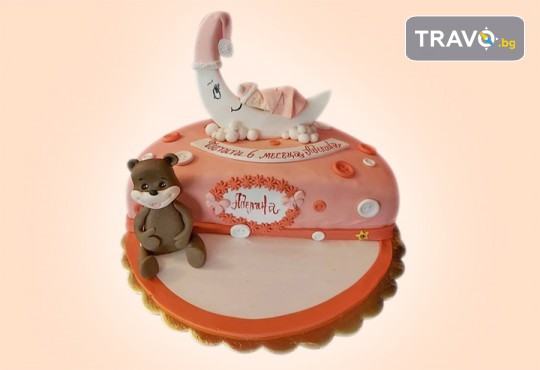 Торта за бебе! Детска фигурална торта 1/2 за бебоци на шест месеца от Сладкарница Джорджо Джани - Снимка 10