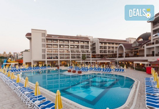 LAST MINUTE: на море в Сиде, Турция! 7 нощувки на база All Inclusive в Seher Sun Palace Resort & Spa 5*, транспорт и безплатно за дете до 6.99 г. от Belprego Travel - Снимка 2