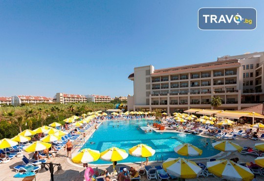 LAST MINUTE: на море в Сиде, Турция! 7 нощувки на база All Inclusive в Seher Sun Palace Resort & Spa 5*, транспорт и безплатно за дете до 6.99 г. от Belprego Travel - Снимка 1