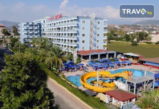 7 нощувки ALL INCLUSIVЕ на море в Турция, Caretta Relax Hotel 4*, Алания! Безплатно за дете до 11.99 г, водни пързалки, басейн и транспорт от Belprego Travel - Снимка 1