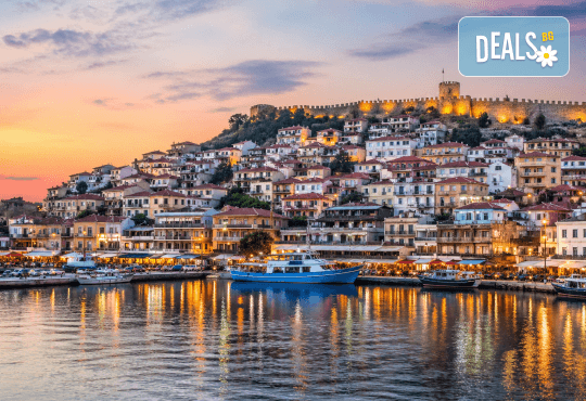 Мини почивка в Кавала, с възможност за посещение на плаж Амолофи, Керамоти, остров Тасос, Неа Ираклица! 3 нощувки със закуски в хотел Нефели, водач и транспорт от Рикотур - Снимка 1