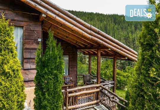 Лятна ваканция сред прохладата на Родопа планина в Еко къща Дървена, с.Лещен! 1 Нощувка за двама в самостоятелна къща с хидромасажна вана, оборудвана кухня, барбекю, камина - Снимка 24