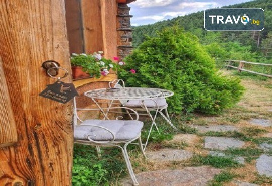 Релакс и романтика в Еко къща Землянка, с.Лещен! 1 Нощувка за двама в самостоятелна къща с хидромасажна вана, оборудвана кухня, барбекю, камина - Снимка 2