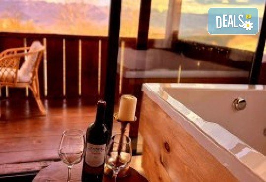 Лятна романтична ваканция и релакс във Вили Панорама, с.Лещен! 1 Нощувка за двама в самостоятелна вила с хидромасажна вана, собствен самостоятелен двор и отделен вход, оборудвана кухня, барбекю, камина - Снимка 41