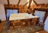 Лятна романтична ваканция и релакс във Вили Панорама, с.Лещен! 1 Нощувка за двама в самостоятелна вила с хидромасажна вана, собствен самостоятелен двор и отделен вход, оборудвана кухня, барбекю, камина - thumb1 23