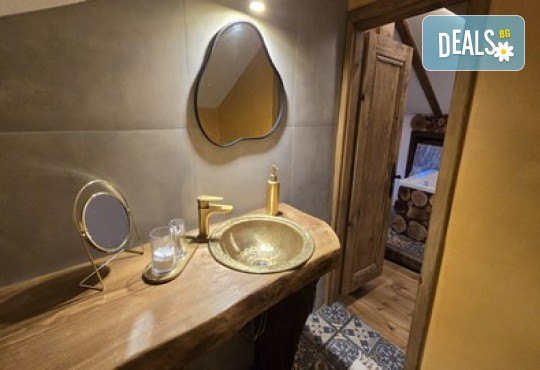 Лятна романтична ваканция и релакс във Вили Панорама, с.Лещен! 1 Нощувка за двама в самостоятелна вила с хидромасажна вана, собствен самостоятелен двор и отделен вход, оборудвана кухня, барбекю, камина - Снимка 26