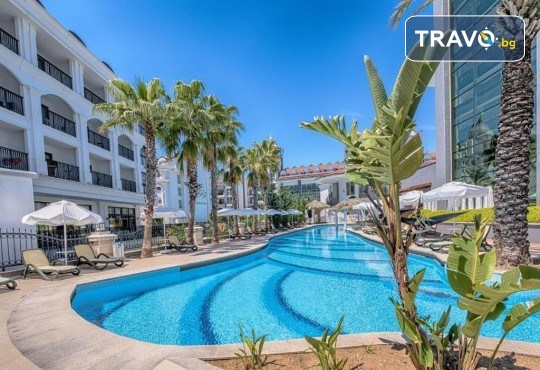 Морска ваканция в Well Palace Side 5*, Сиде, Анталия! Ultra all inclusive, 7 нощувки, транспорт и безплатно за дете до 11.99 г. от BelpregoTravel - Снимка 1