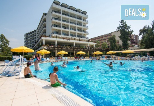 Ultra all inclusive лято на морският бряг! Пет звездна ваканция в PERRE DELTA RESORT & SPA 5*Алания, Анталия! СПА център, фитнес, турска баня, сауна, басейни с пързалки, включен транспорт, безплатно за дете до 11.99 г. от BelpregoTravel - Снимка 1