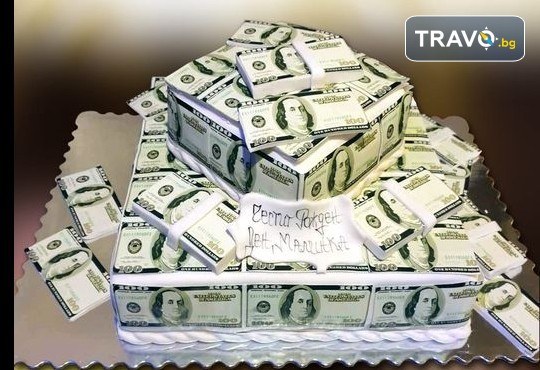 С Вашия бранд! Фирмена торта с лого и индивидуален дизайн от Сладкарница Джорджо Джани - Снимка 3