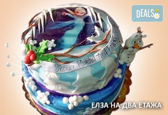 Торта за принцеси! Торти за момичета с 3D дизайн с еднорог или друг приказен герой от сладкарница Джорджо Джани - Снимка 10